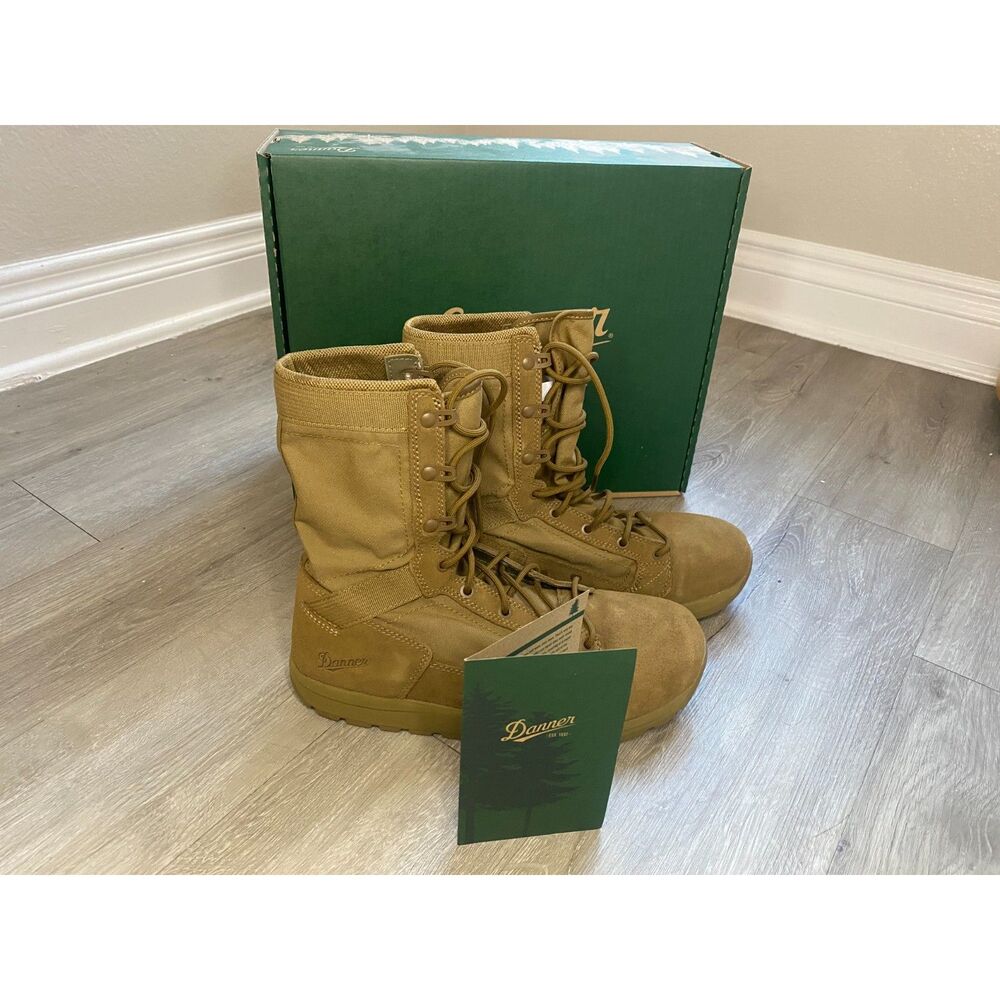 Danner Tachyon 8" Coyote Tactical Military Boots 50136 Men’s Size 10